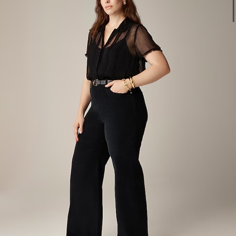JCREW Wide-leg corduroy trouser